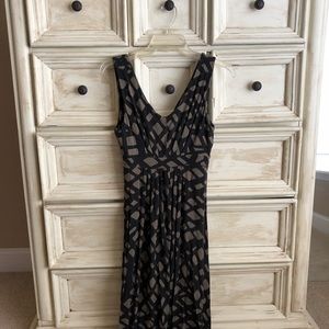 Banana Republic Green and Black Maxi